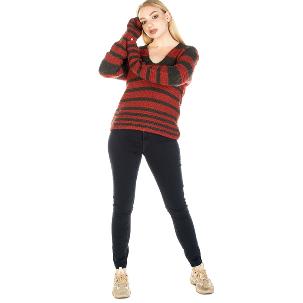 ARMANI JEANS MOSS & BORDO KNIT SWEATER | WOMENS SIZE XXL